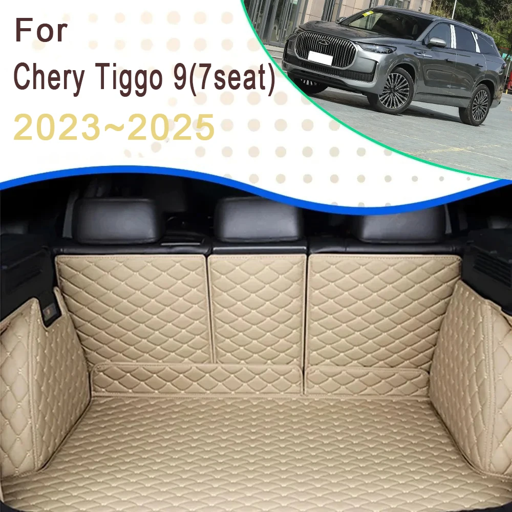 Car Rear Trunk Mats For Chery Tiggo 9 2023 2024 2025 7seat Waterproof Leather Car Trunk Mat Tapetes Car Accessories
Car Rear Trunk Mats For Chery Tiggo 9 2023 2024 2025 7seat Waterproof Leather Car Trunk Mat Tapetes Car Accessories