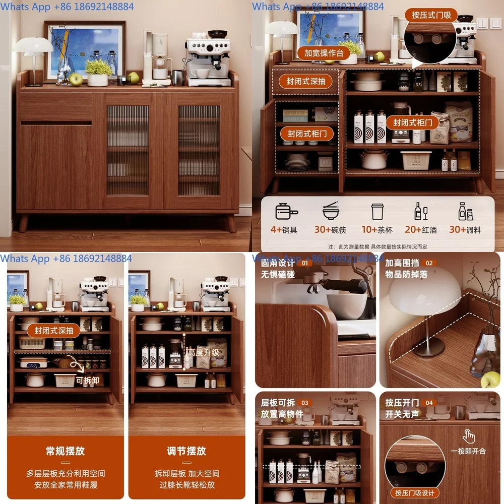 Sideboard Storage Cabinet for Living Room Home Buffet Table with Large Capacity
Sideboard Storage Cabinet for Living Room Home Buffet Table with Large Capacity