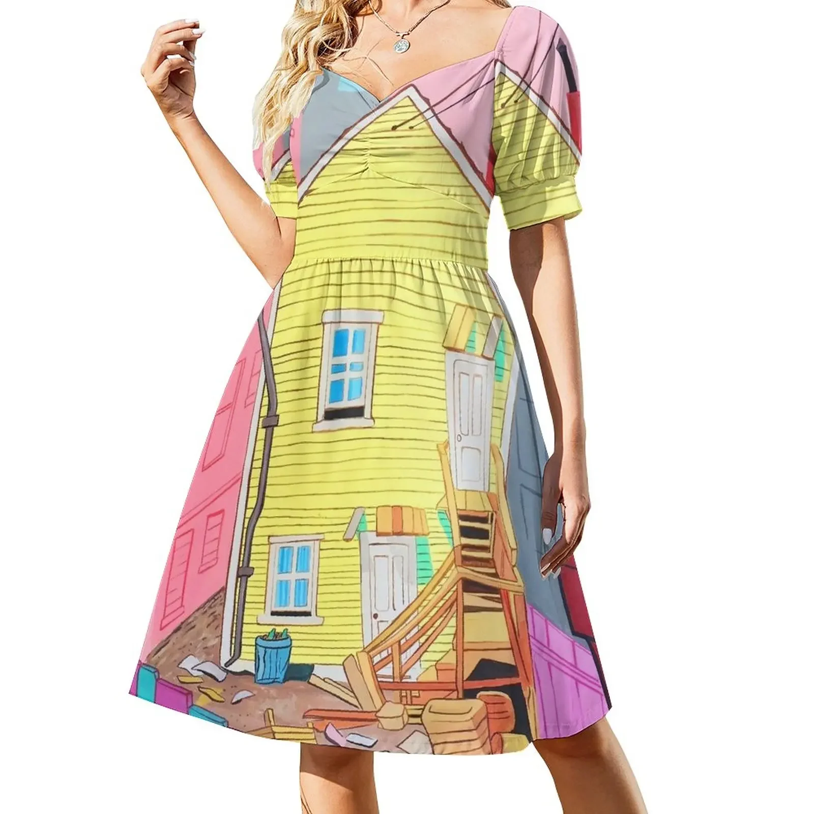 City Short-Sleeved Dress summer dresses ladies 2025 Long dresses prom dresses 2025 for women
City Short-Sleeved Dress summer dresses ladies 2025 Long dresses prom dresses 2025 for women