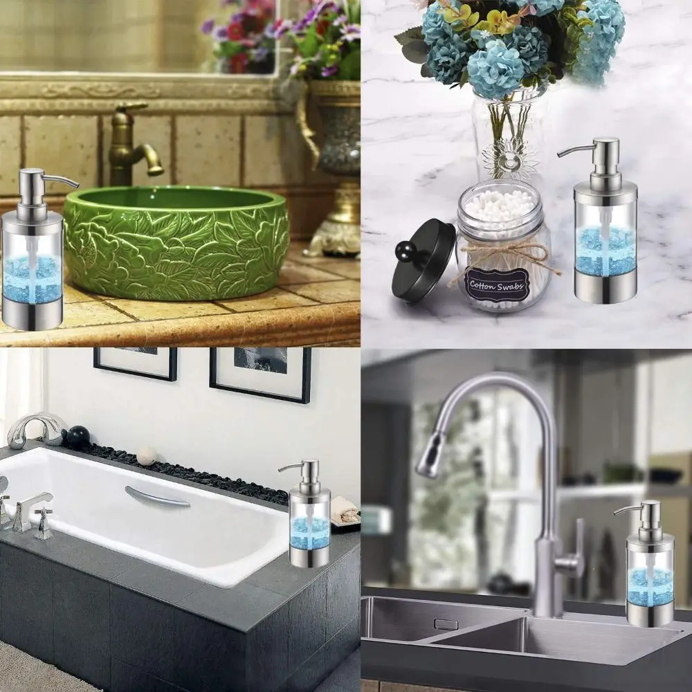 350ml Capacity Hand Sanitizer Dispenser 304 Stainless Steel Press Type Manual Shampoo Dispenser Refillable Design Manual Pump
350ml Capacity Hand Sanitizer Dispenser 304 Stainless Steel Press Type Manual Shampoo Dispenser Refillable Design Manual Pump