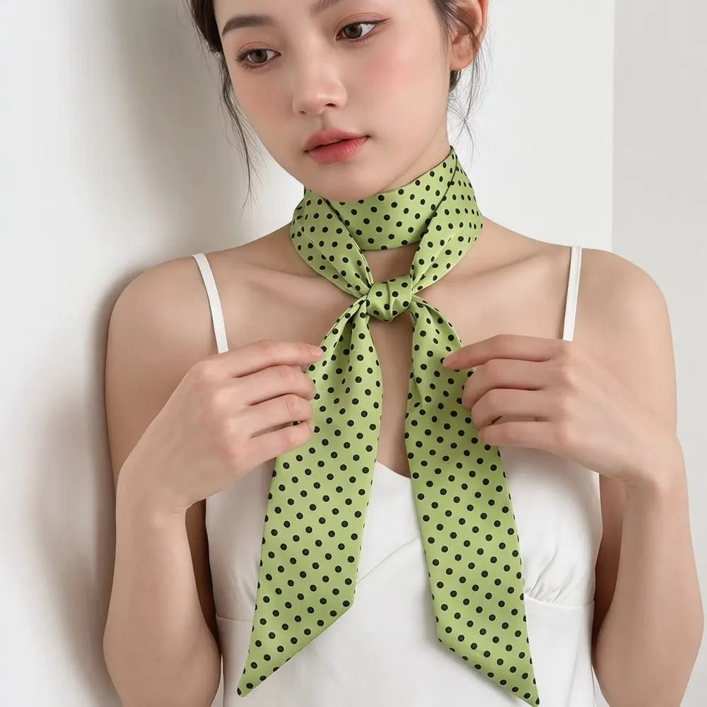 Bow Ties Long Silk Scarf Ice Cream Floral Plaid Scarf Hair Band Printed Long Ribbon Scarves Collocation Clothing Accessories
Bow Ties Long Silk Scarf Ice Cream Floral Plaid Scarf Hair Band Printed Long Ribbon Scarves Collocation Clothing Accessories