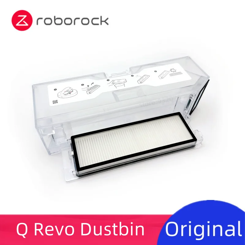 Original Dustbin for Roborock Q Revo Robot Vacuum Cleaner Spare Accessories Parts Dust Box Dirt Collection
Original Dustbin for Roborock Q Revo Robot Vacuum Cleaner Spare Accessories Parts Dust Box Dirt Collection