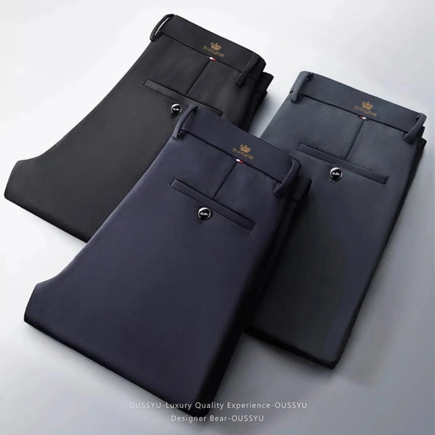 Summer Thin Embroidery Suit Pants Men High-stretch Slim Straight Classic Business Work Long Formal Trousers Male Plus Size 29-40
Summer Thin Embroidery Suit Pants Men High-stretch Slim Straight Classic Business Work Long Formal Trousers Male Plus Size 29-40