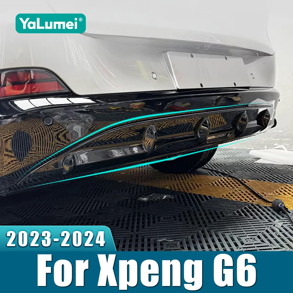 For Xpeng G6 2023 2024 Rear Bumper Lip Spoiler Black Exterior Styling Decoration For Car Sporty Upgrade Exterior Accessories
For Xpeng G6 2023 2024 Rear Bumper Lip Spoiler Black Exterior Styling Decoration For Car Sporty Upgrade Exterior Accessories