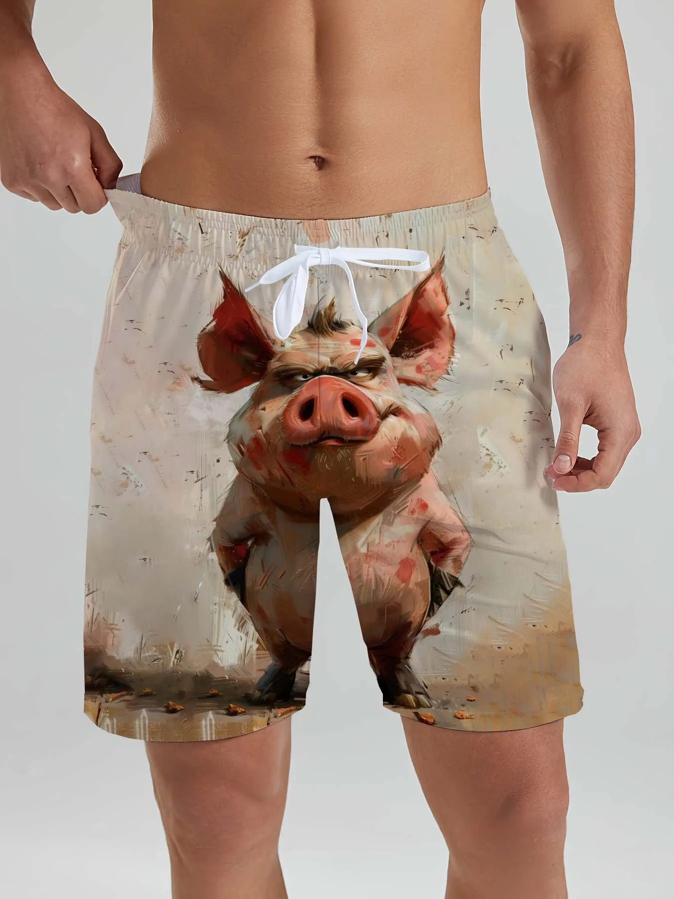 Hawaiian Funny Animal Ducks & Sheep Pattern Men's Beach Shorts 3D Printed Men's Shorts Summer Swin Trunks Vacation Men's Clothes
Hawaiian Funny Animal Ducks & Sheep Pattern Men's Beach Shorts 3D Printed Men's Shorts Summer Swin Trunks Vacation Men's Clothes