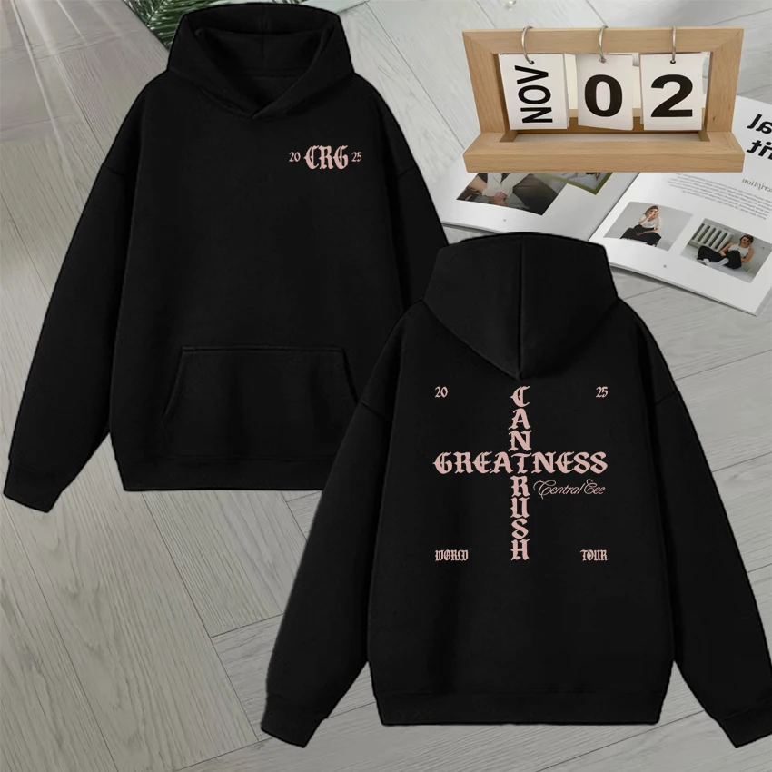 Hot CAN'T RUSH GREATNESS World Tour 2025 Hoodies Double Sided Print Men Women Autumn Winter Sweatshirts Fleece Unisex Pullovers 
Hot CAN'T RUSH GREATNESS World Tour 2025 Hoodies Double Sided Print Men Women Autumn Winter Sweatshirts Fleece Unisex Pullovers