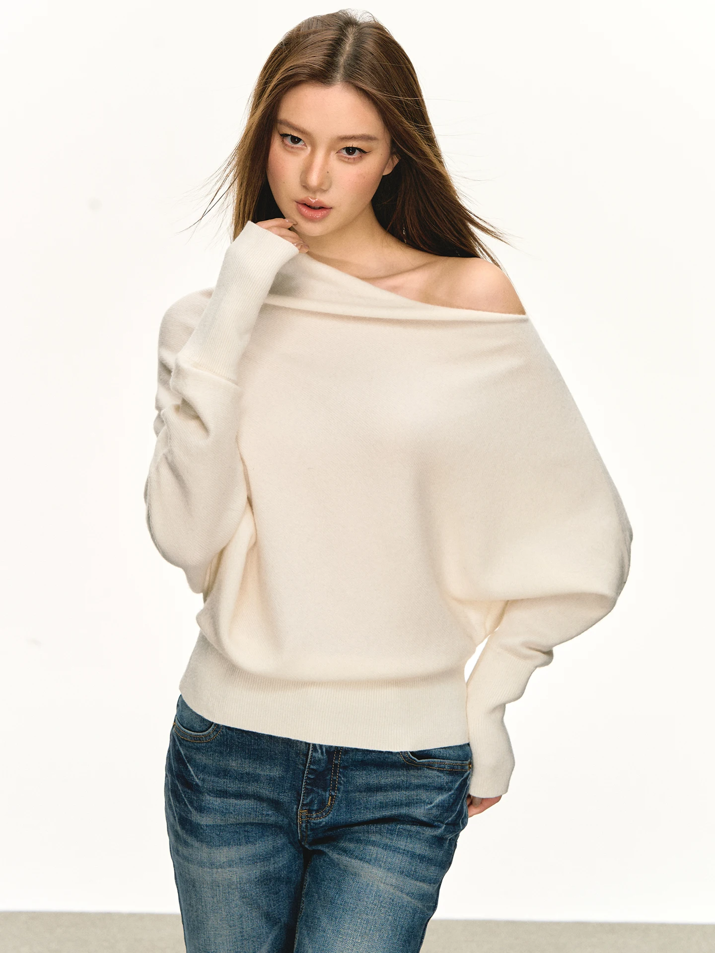 Anna Aneae00 женский вязаный шерстяной свитер, весна-осень, дизайн с наклонными плечами, ленивый накладной матч, длинный свек, свободный крой
Anna Aneae00 женский вязаный шерстяной свитер, весна-осень, дизайн с наклонными плечами, ленивый накладной матч, длинный свек, свободный крой