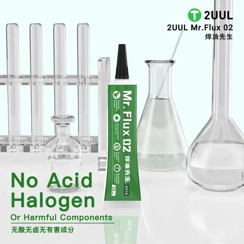 2UUL SC16 SC17 SC18 SC19 SC20 Mr. Flux series for PCB Repair for Easier CPU Pads Clean phone repair
2UUL SC16 SC17 SC18 SC19 SC20 Mr. Flux series for PCB Repair for Easier CPU Pads Clean phone repair