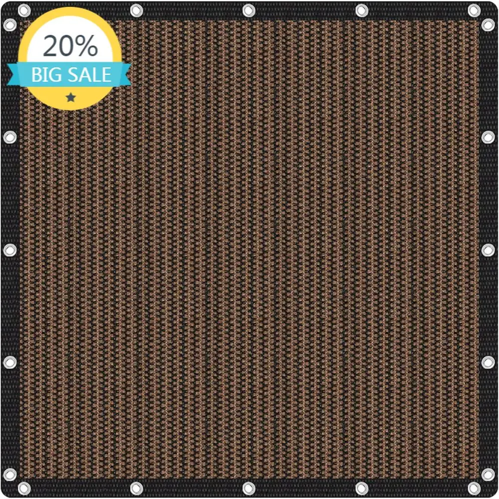 Ткань для затенения патио 9x13 футов, цвет мокко, с люверсами с интервалом 2 фута для покрытия садовой перголы
Ткань для затенения патио 9x13 футов, цвет мокко, с люверсами с интервалом 2 фута для покрытия садовой перголы