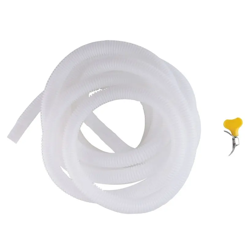 M04K Dehumidifier Drain Hose, 13Ft Flexible Drain Hose With Cuttable Rubber Adapter And Connect Clamp, Hose Replacement
M04K Dehumidifier Drain Hose, 13Ft Flexible Drain Hose With Cuttable Rubber Adapter And Connect Clamp, Hose Replacement