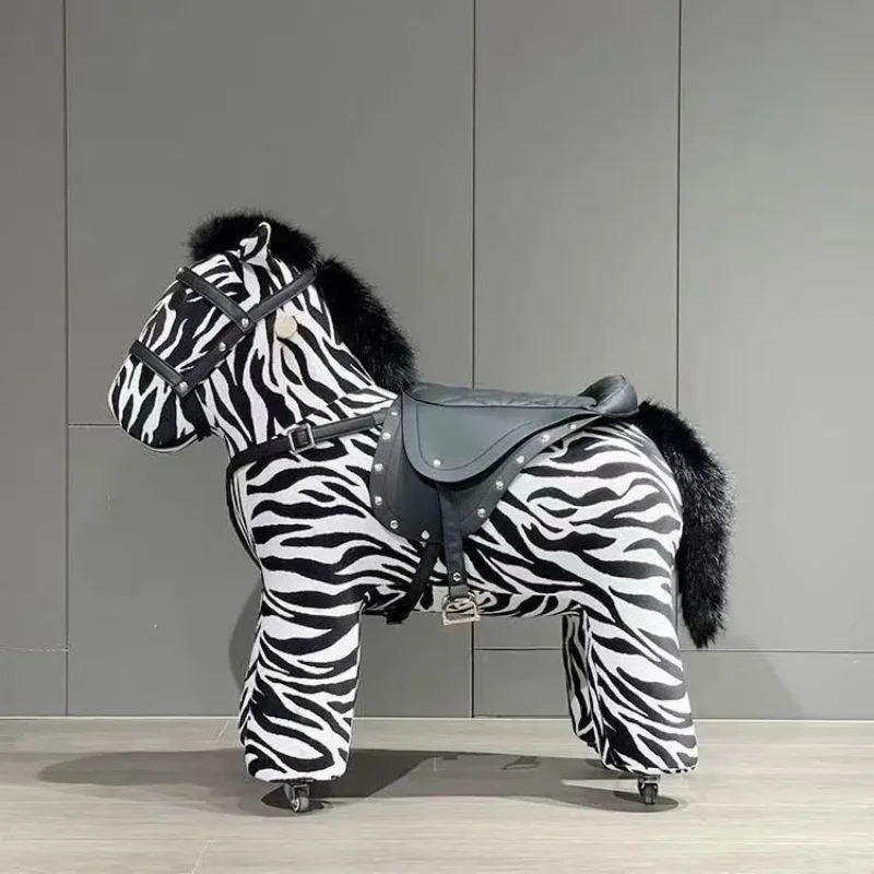 Kids Ride on Horse Toy with Wheels Trojan Horse Rolling Ride on Toy Children Sit-On Riding Animal for Indoor Play and Gift
Kids Ride on Horse Toy with Wheels Trojan Horse Rolling Ride on Toy Children Sit-On Riding Animal for Indoor Play and Gift