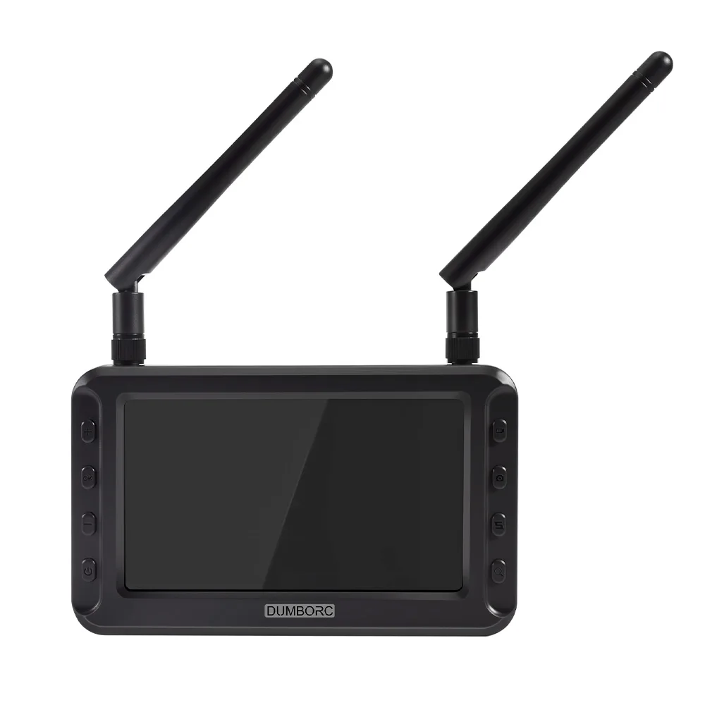 DUMBORC 4.3-inch FPV HD Display 5.8G Image Transmission Dual Antenna for RC Car Ship Drone
DUMBORC 4.3-inch FPV HD Display 5.8G Image Transmission Dual Antenna for RC Car Ship Drone