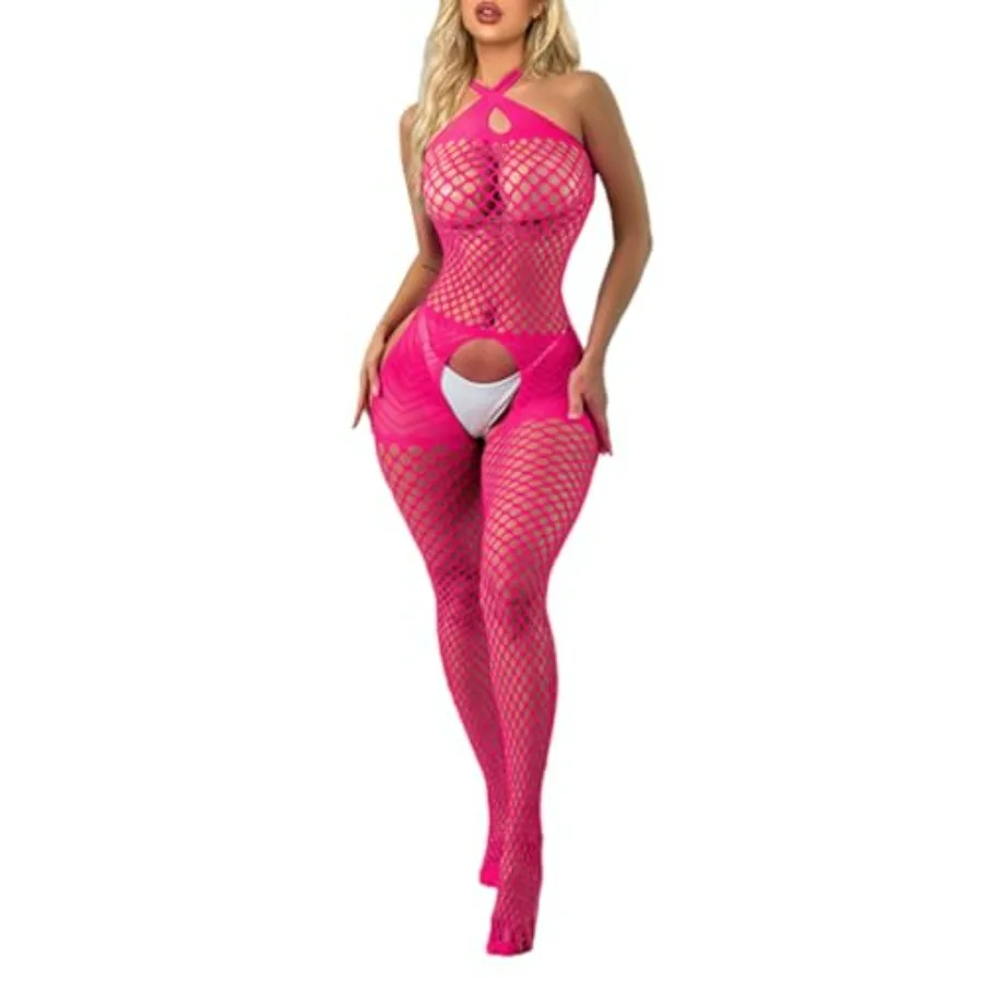 Sesiwadbe Lingerie for Women Bodystocking Attached Thigh High Stockings One Pcs Bobydoll Bodysuit Sexy Tights
Sesiwadbe Lingerie for Women Bodystocking Attached Thigh High Stockings One Pcs Bobydoll Bodysuit Sexy Tights
