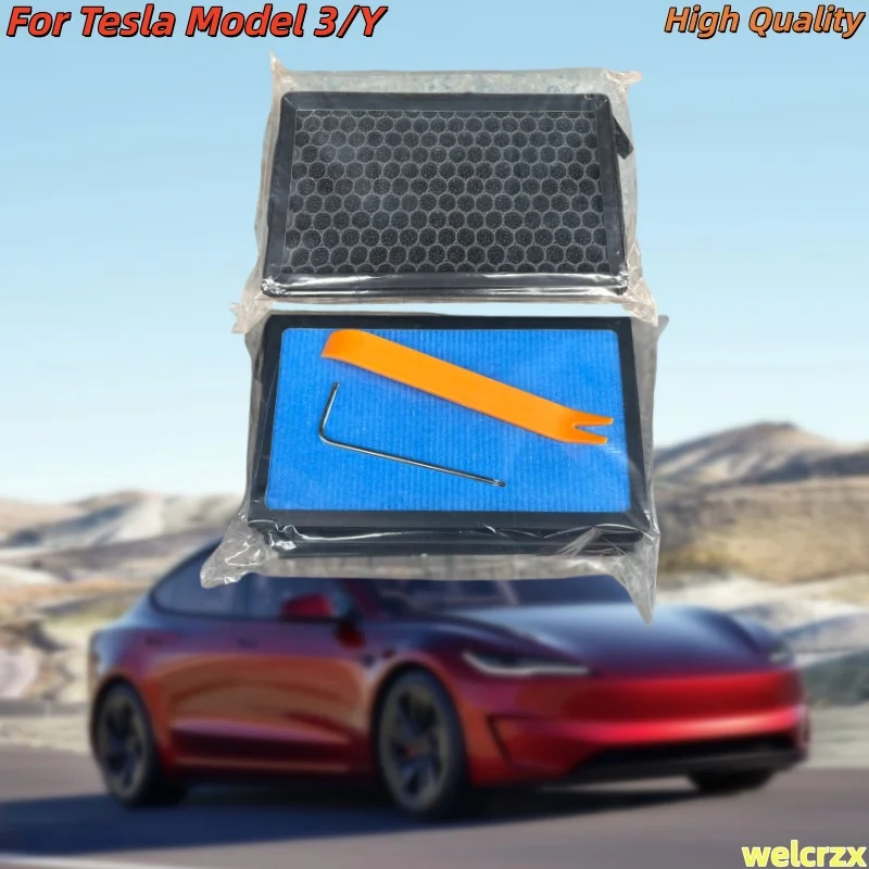 2pcs HEPA N98 For Tesla Model 3 Y Carbon Activated PM2.5 Cleaner Air Filter Conditioner Replacement Kit Car Accessories
2pcs HEPA N98 For Tesla Model 3 Y Carbon Activated PM2.5 Cleaner Air Filter Conditioner Replacement Kit Car Accessories