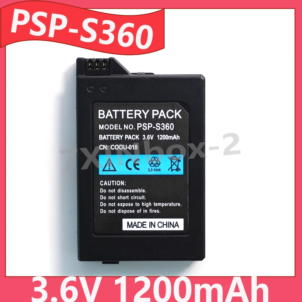 PSP-S360 3.6V 1200mAh Battery PACK For Sony PSP2000 PSP3000 PlayStation Portable Gamepad Batteries
PSP-S360 3.6V 1200mAh Battery PACK For Sony PSP2000 PSP3000 PlayStation Portable Gamepad Batteries