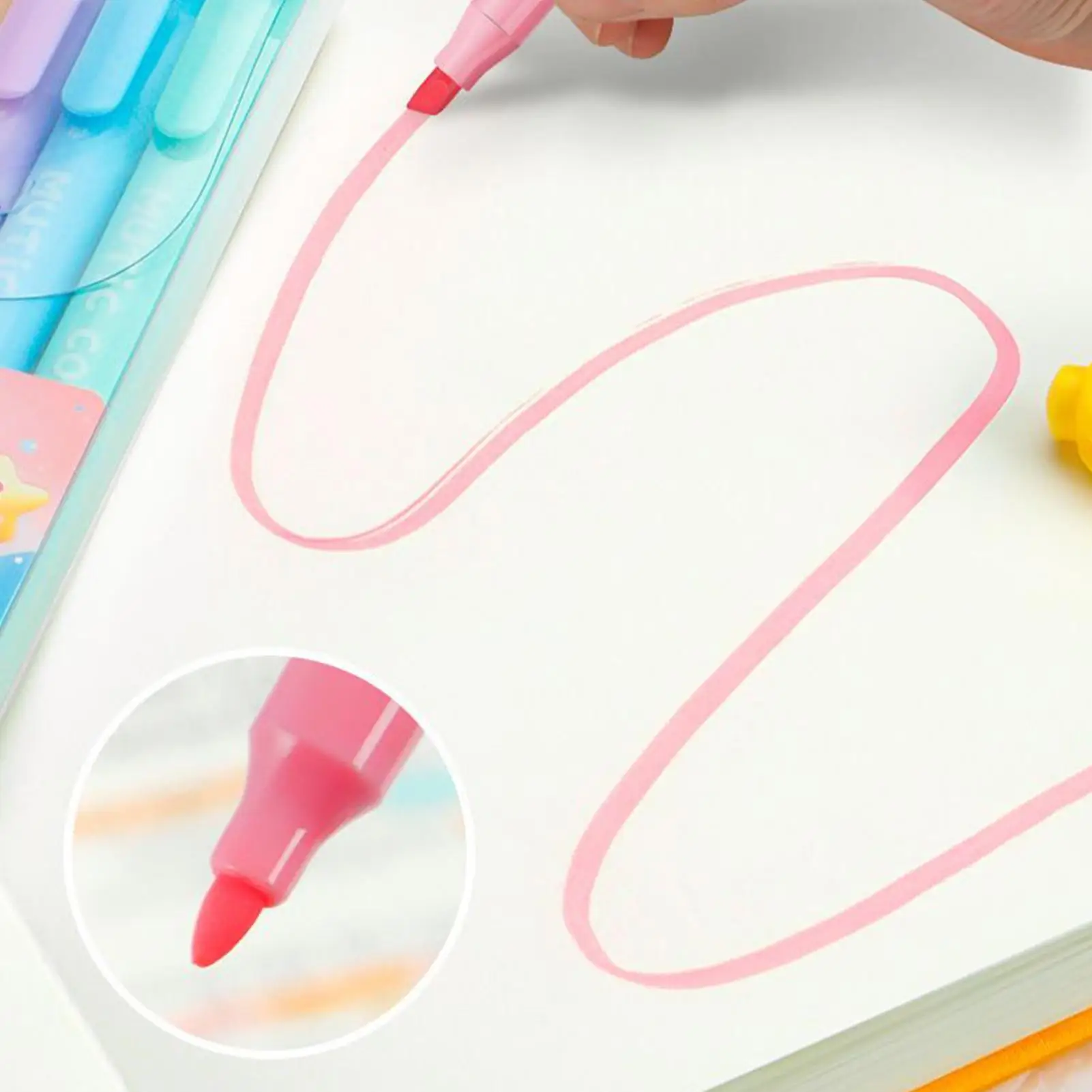 Highlighter Pens 24-Color Aesthetic Highlighters School Pens Double Tip Markers Stationery Supplies For Student Teacher Study
Highlighter Pens 24-Color Aesthetic Highlighters School Pens Double Tip Markers Stationery Supplies For Student Teacher Study