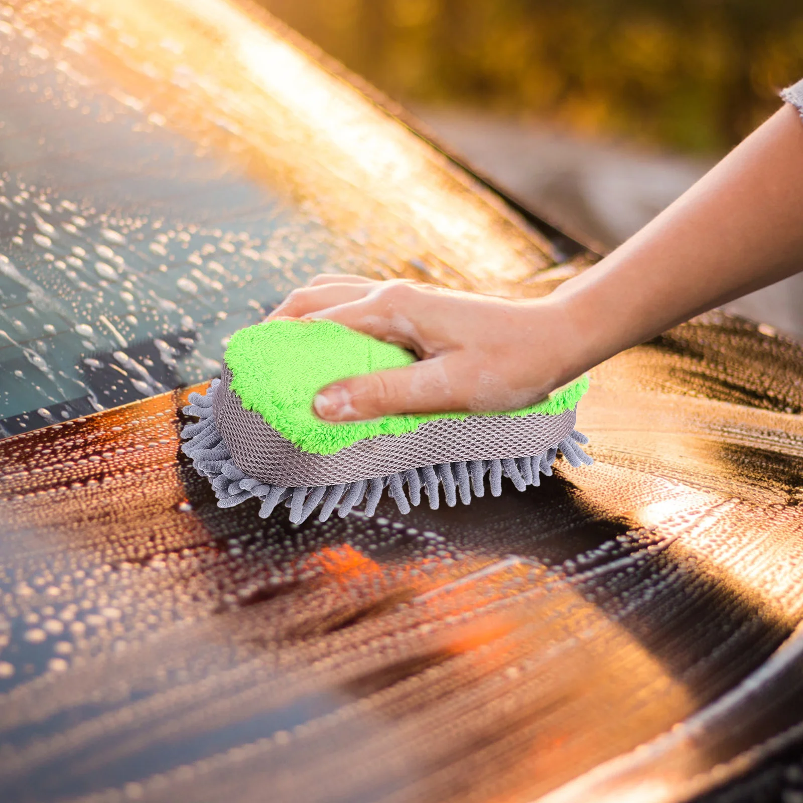 2pcs Car Cleaning Sponge Block Strong Blot-Removing Durable Wash Tool Multi-Purpose Scratch-Free Glass Floor Bathroom Cleaner
2pcs Car Cleaning Sponge Block Strong Blot-Removing Durable Wash Tool Multi-Purpose Scratch-Free Glass Floor Bathroom Cleaner
