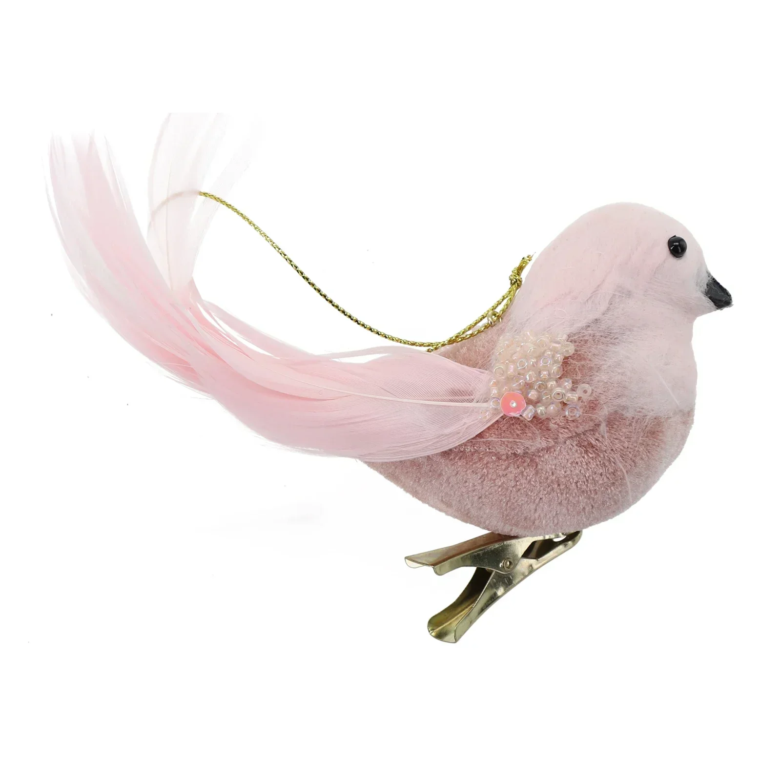 Delicate Pink Christmas Tree Pendant Handcrafted Simulated Foam Feather Bird Decoration Captivating and Unique
Delicate Pink Christmas Tree Pendant Handcrafted Simulated Foam Feather Bird Decoration Captivating and Unique