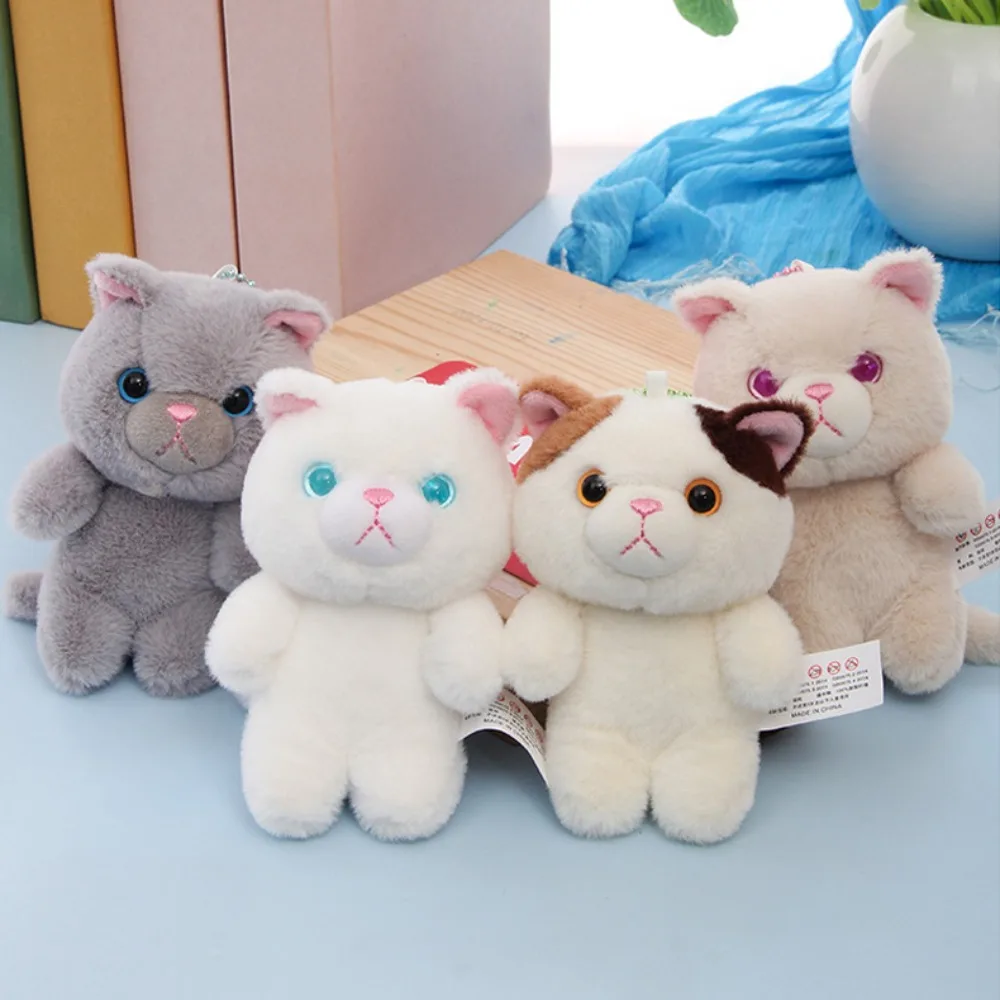 Creativity Meow Plush Cat Keychain Cartoon Cute Cat Plush Keyring PP Cotton Lovely Plush Cat Doll Pendant Christmas Gift
Creativity Meow Plush Cat Keychain Cartoon Cute Cat Plush Keyring PP Cotton Lovely Plush Cat Doll Pendant Christmas Gift
