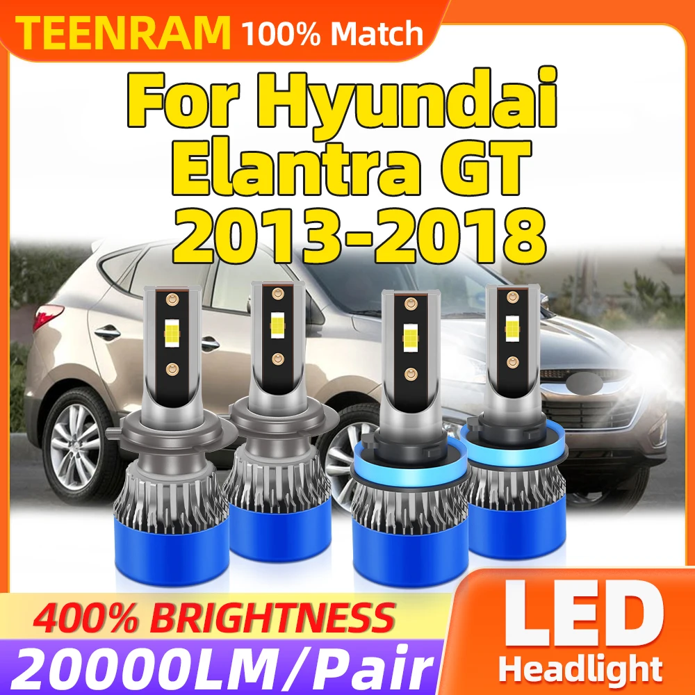 40000LM Super Bright Auto Headlamp 6000K White Canbus LED Headlight Bulbs For Hyundai Elantra GT 2013 2014 2015 2016 2017 2018
40000LM Super Bright Auto Headlamp 6000K White Canbus LED Headlight Bulbs For Hyundai Elantra GT 2013 2014 2015 2016 2017 2018