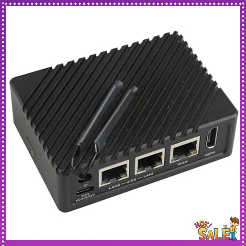 AA87 Nanopi R5S Router Dual 2.5G+Gigabit Mini Development Board CNC All Metal Housing RK3568 WIFI6
AA87 Nanopi R5S Router Dual 2.5G+Gigabit Mini Development Board CNC All Metal Housing RK3568 WIFI6
