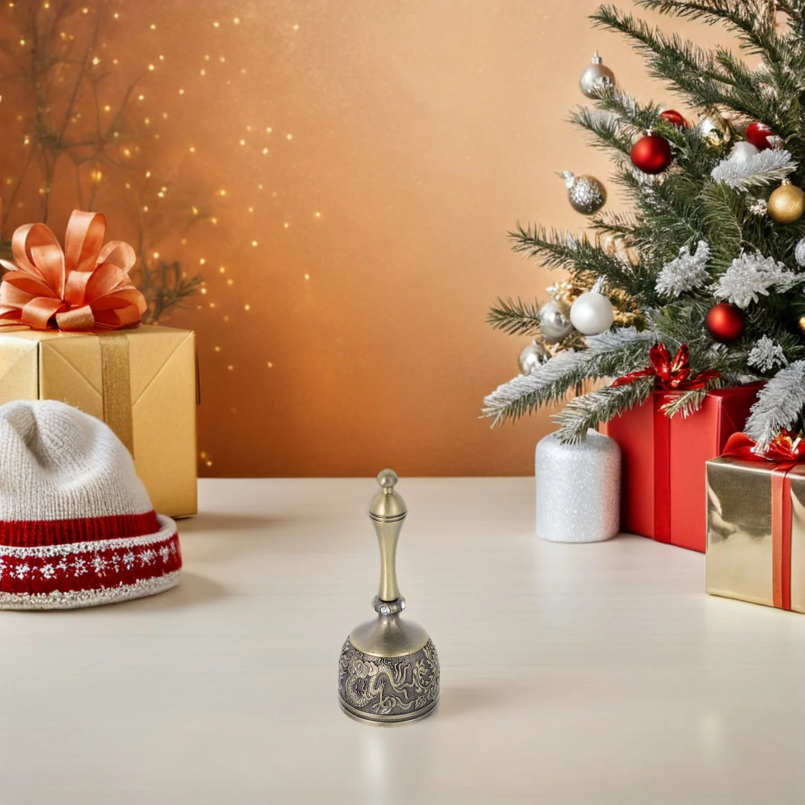 Vintage Metal Call Zinc Alloy Hand Bell Dragon Loud Sound For Wedding Restaurant Home Service Meditation
Vintage Metal Call Zinc Alloy Hand Bell Dragon Loud Sound For Wedding Restaurant Home Service Meditation