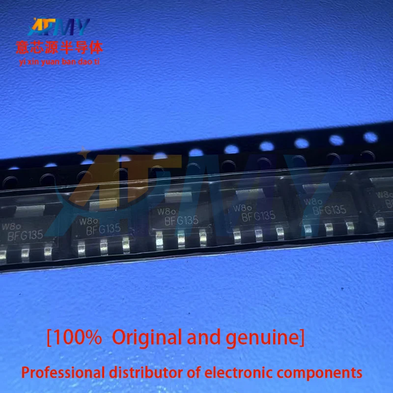 BFG31 BFG35 BFG97 BFG135 BFG235 BFG591 Высокочастотный NPN-транзистор Широкополосный транзистор 7 ГГц SOT-223 для поверхностного монтажа
BFG31 BFG35 BFG97 BFG135 BFG235 BFG591 Высокочастотный NPN-транзистор Широкополосный транзистор 7 ГГц SOT-223 для поверхностного монтажа