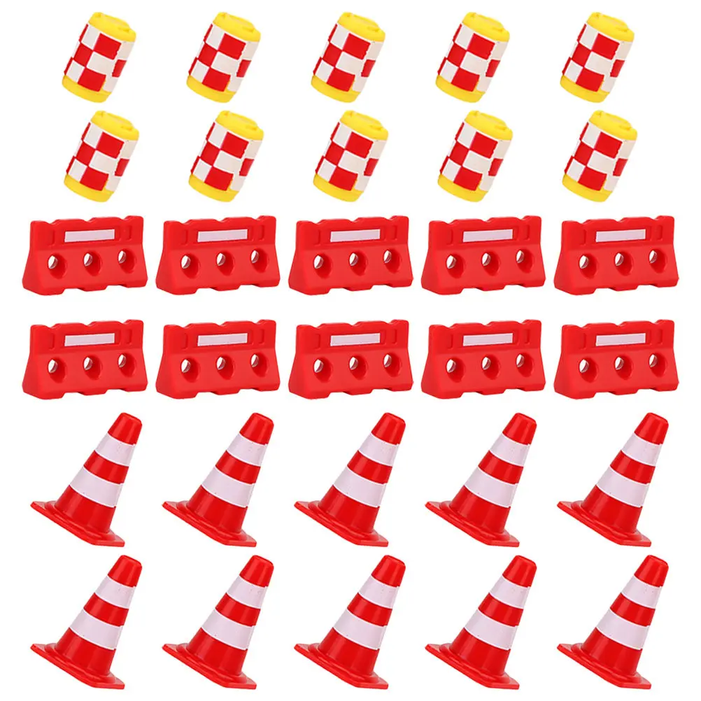 30Pcs Mini Traffic Cones Road Fences Buckets Plastic Educational Set Kids Learning Traffic Rules Hand Eye Coordination Play
30Pcs Mini Traffic Cones Road Fences Buckets Plastic Educational Set Kids Learning Traffic Rules Hand Eye Coordination Play