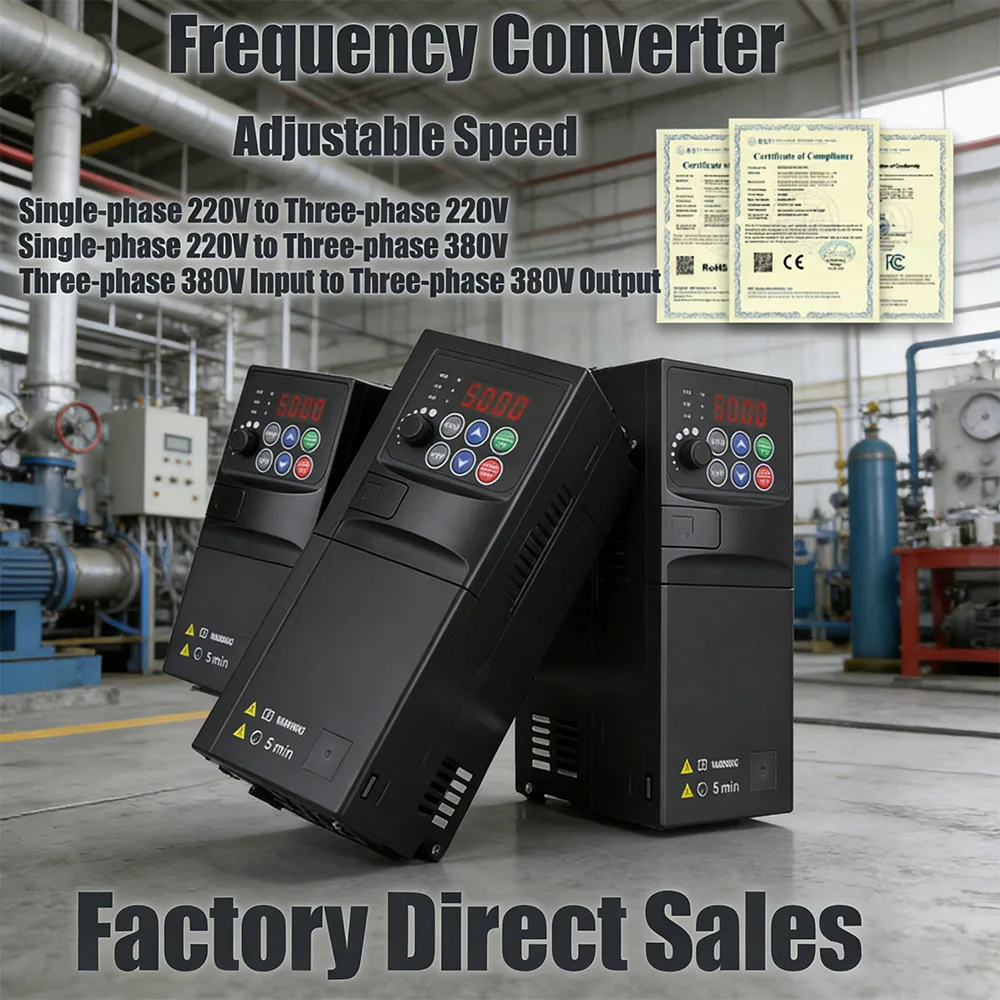 VFD SU 800 0.75KW1.5KW2.2KW5.5KW7.5KW High-performance Vector Type Frequency Converter Three-phase Motor Frequency Converter DIY
VFD SU 800 0.75KW1.5KW2.2KW5.5KW7.5KW High-performance Vector Type Frequency Converter Three-phase Motor Frequency Converter DIY