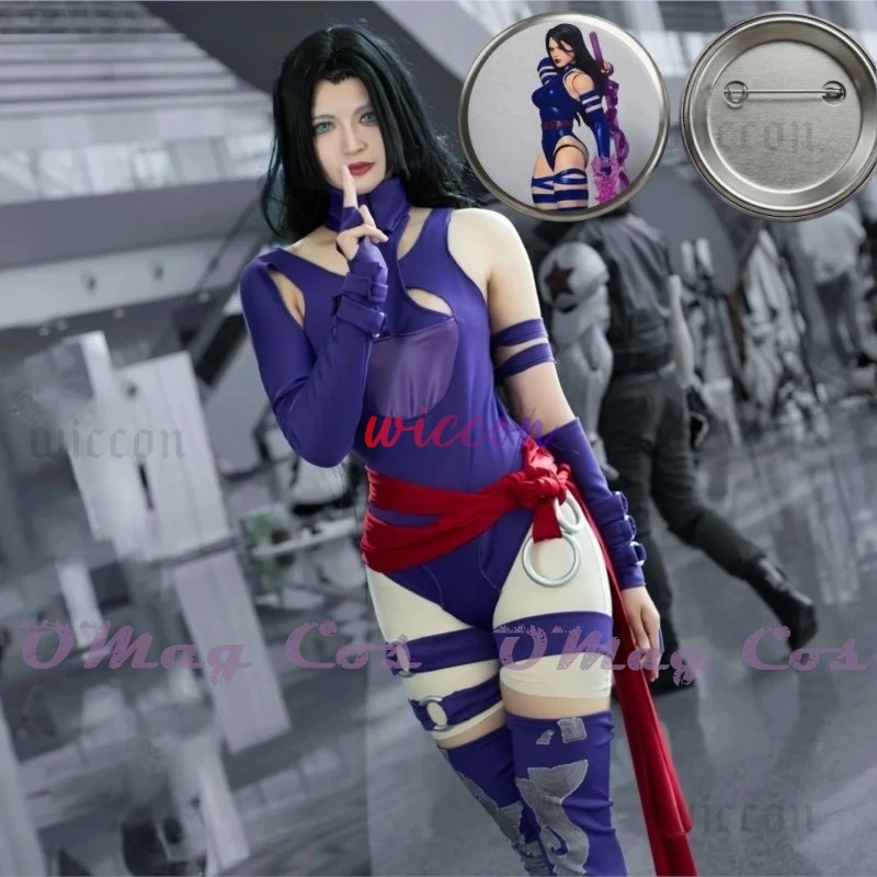 Psylocke Zentai Jumpsuit Coat Costume Disguise Outfit Halloween Carnival Suit for Women Men
Psylocke Zentai Jumpsuit Coat Costume Disguise Outfit Halloween Carnival Suit for Women Men