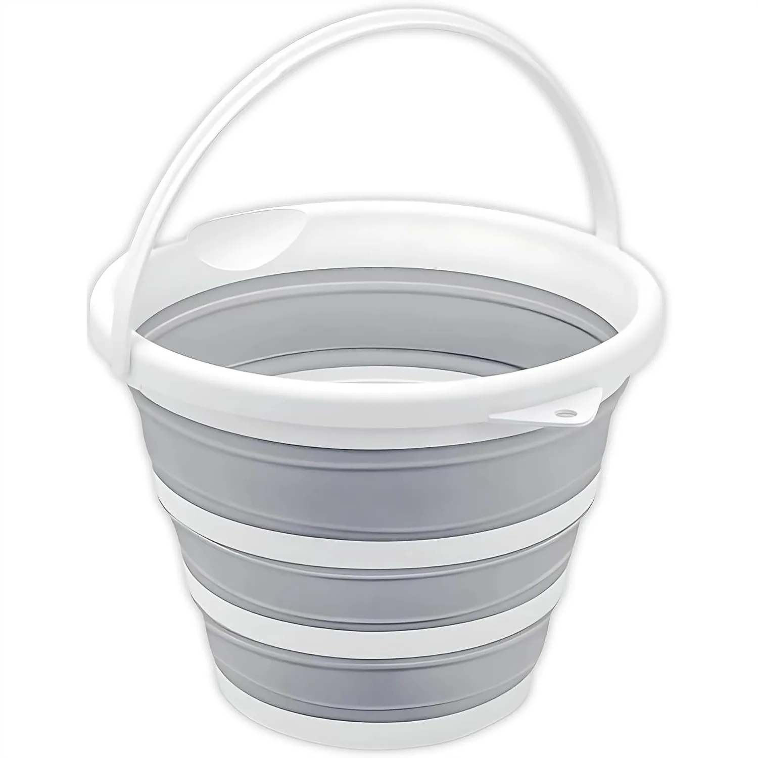 2.6 Gallons Collapsible Bucket with Handle, Foldable Water Pail for Camping, Fishing, and Outdoor Use
2.6 Gallons Collapsible Bucket with Handle, Foldable Water Pail for Camping, Fishing, and Outdoor Use