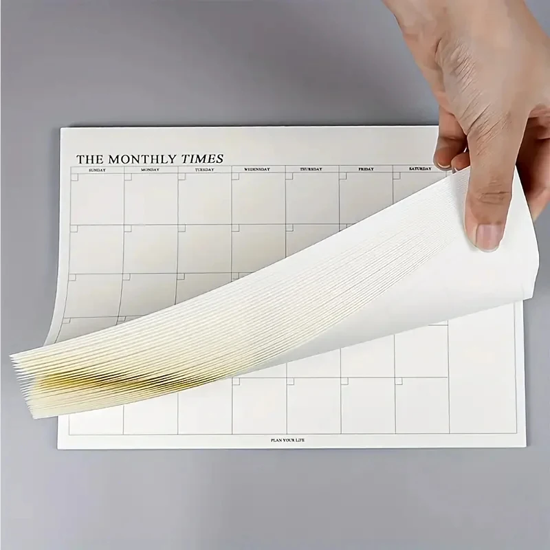 1pc monthly planner Kawai Stationery And Gift Packaging Office SchooSupplies Simple Day Planner Sticky Notes Monthly Weekly Plan
1pc monthly planner Kawai Stationery And Gift Packaging Office SchooSupplies Simple Day Planner Sticky Notes Monthly Weekly Plan