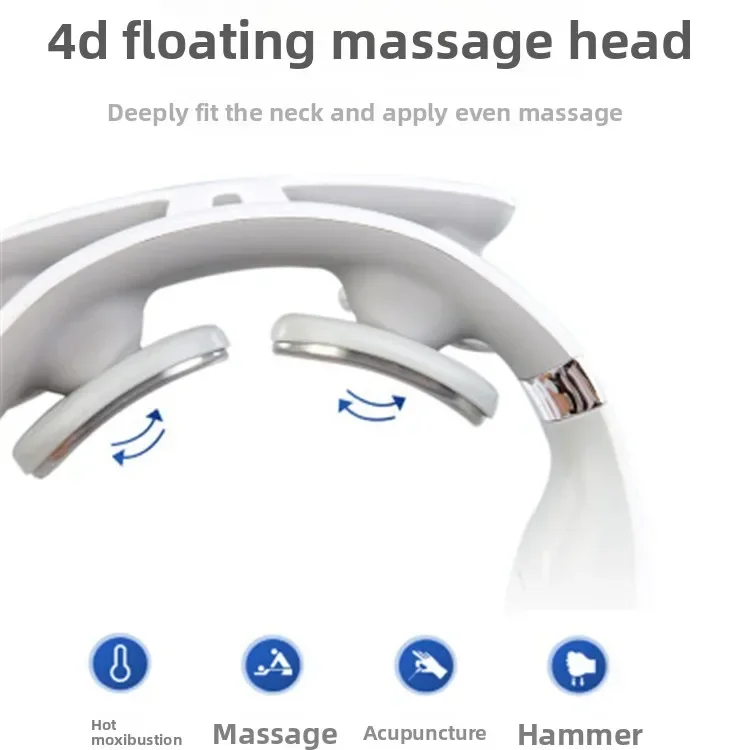 Practical bestseller Intelligent Cervical Massager Pulse Multi-manipulation Neck Massager Charging Cervical Spine Four Heads
Practical bestseller Intelligent Cervical Massager Pulse Multi-manipulation Neck Massager Charging Cervical Spine Four Heads