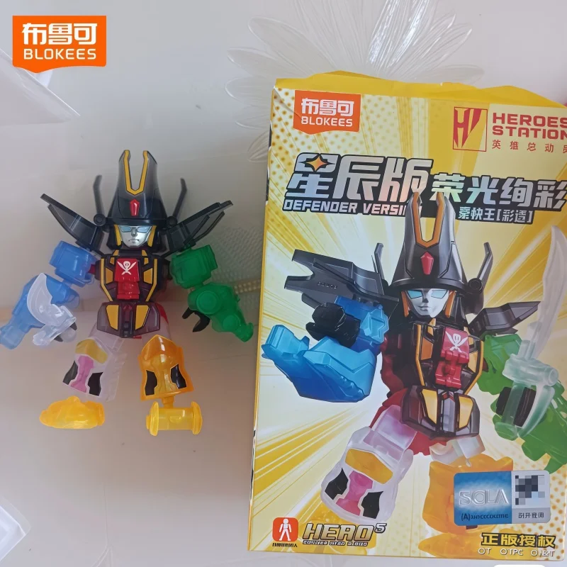 В наличии Hot Blokees Heroes Station Starry Edition Gokaioh Color Transparent Ver. Собранные подвижные модели игрушек
В наличии Hot Blokees Heroes Station Starry Edition Gokaioh Color Transparent Ver. Собранные подвижные модели игрушек