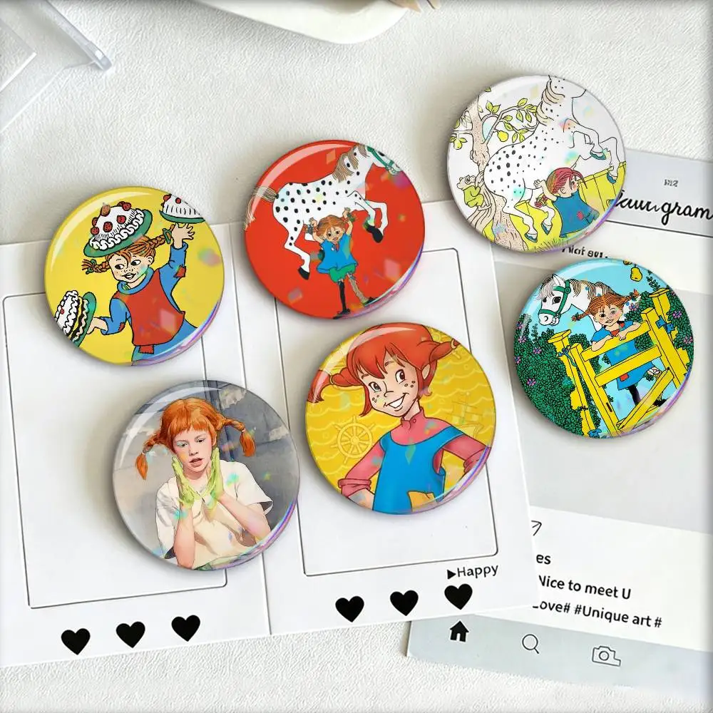 Anime Pippi L-longstocking Badge 25 32 44 58 75 mm Round Fans Collect Friends Gifts Brooch Souvenir
Anime Pippi L-longstocking Badge 25 32 44 58 75 mm Round Fans Collect Friends Gifts Brooch Souvenir