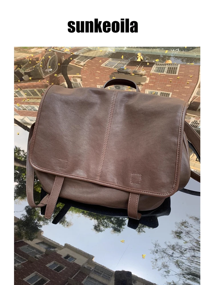 Sunke OiLA Повседневная кожаная сумка Commuter Dua Large Capaci ex oulder Bag Мягкая полиэстеровая откидная крышка с застежкой
Sunke OiLA Повседневная кожаная сумка Commuter Dua Large Capaci ex oulder Bag Мягкая полиэстеровая откидная крышка с застежкой