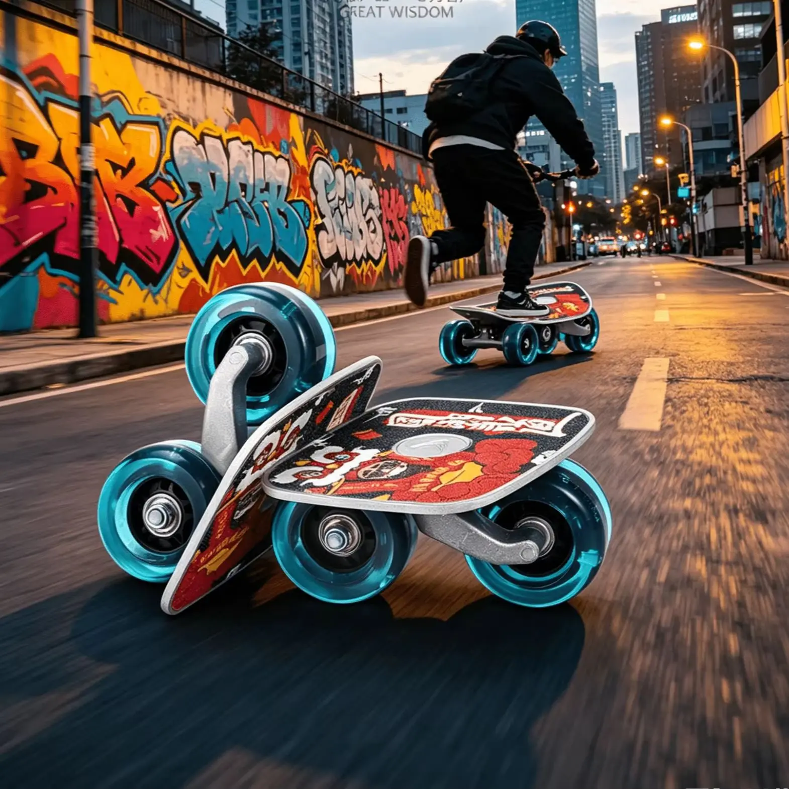 Drift Board Split Four Wheel Skateboard For Adults Street Cruising Freeline Skate Professional Drift Skate Longboard Surfskate
Drift Board Split Four Wheel Skateboard For Adults Street Cruising Freeline Skate Professional Drift Skate Longboard Surfskate