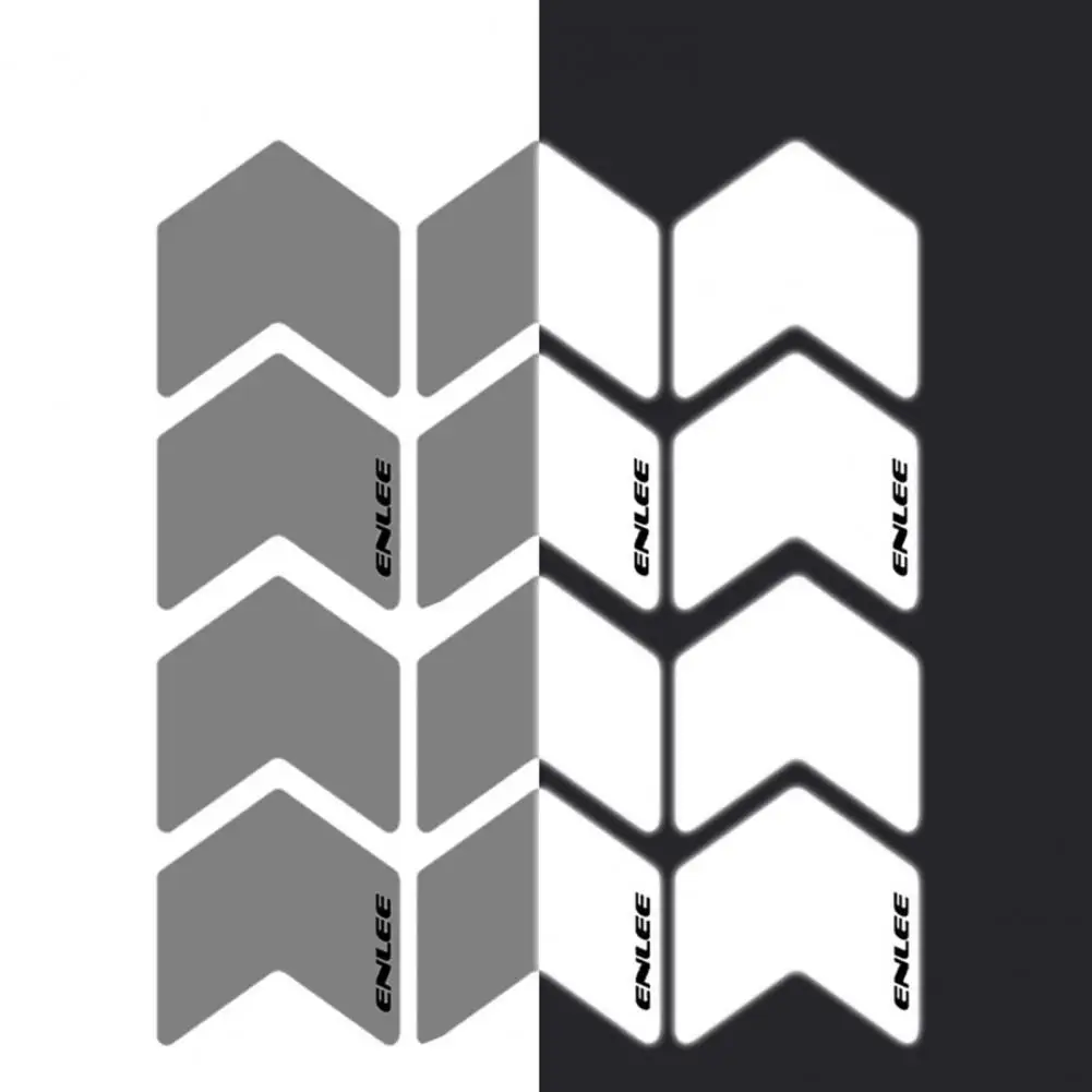 Practical Bicycle Reflective Decals Universal Durable Bike Reflective Tapes Bike Reflective Stickers 12Pcs/Set
Practical Bicycle Reflective Decals Universal Durable Bike Reflective Tapes Bike Reflective Stickers 12Pcs/Set