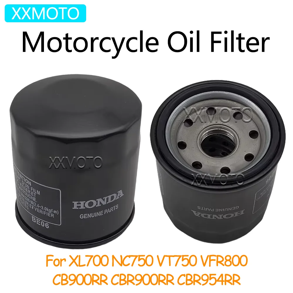 For Honda XL700 NC750 VT 750 VFR800 CB900RR CB 900RR CBR900RR CBR954RR XL NC 750 VFR 800 CBR 900RR 945RR Motorcycle Oil Filter
For Honda XL700 NC750 VT 750 VFR800 CB900RR CB 900RR CBR900RR CBR954RR XL NC 750 VFR 800 CBR 900RR 945RR Motorcycle Oil Filter