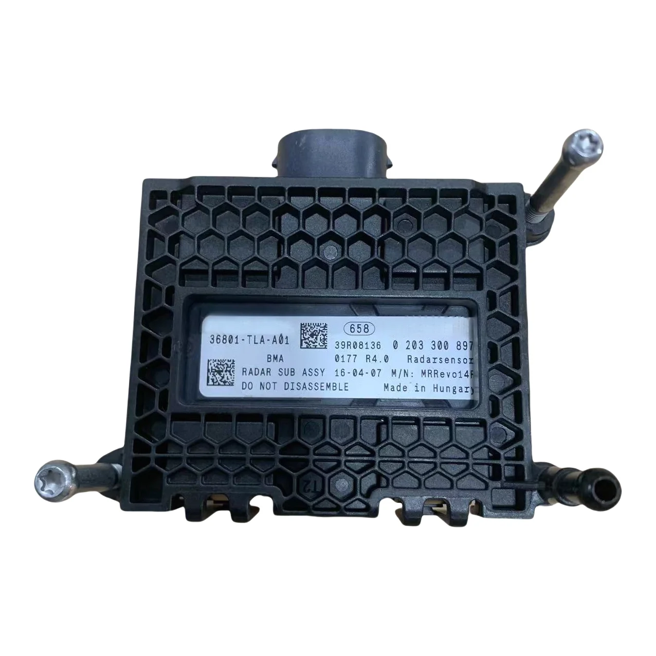 36801-TLA-A01 Adaptive Cruise Distance Sensor Radar Module 36801TLAA01 For Honda CR-V 1.5L 2017-2019
36801-TLA-A01 Adaptive Cruise Distance Sensor Radar Module 36801TLAA01 For Honda CR-V 1.5L 2017-2019