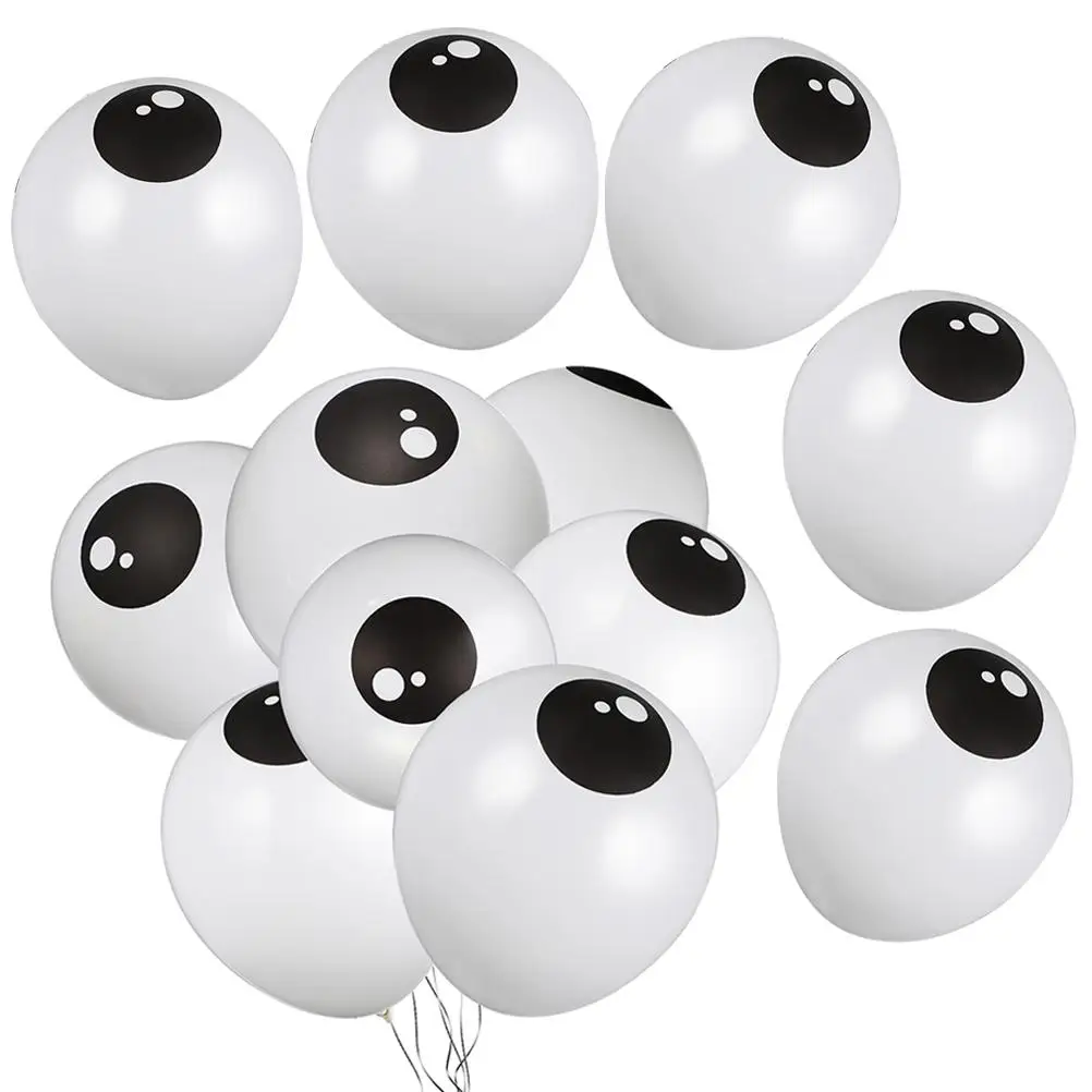 200 Pcs Eyeball Latex Balloons 5 Inch Halloween Decor Scary Eye Balloons Balloon Arch Kit Home Decorations
200 Pcs Eyeball Latex Balloons 5 Inch Halloween Decor Scary Eye Balloons Balloon Arch Kit Home Decorations