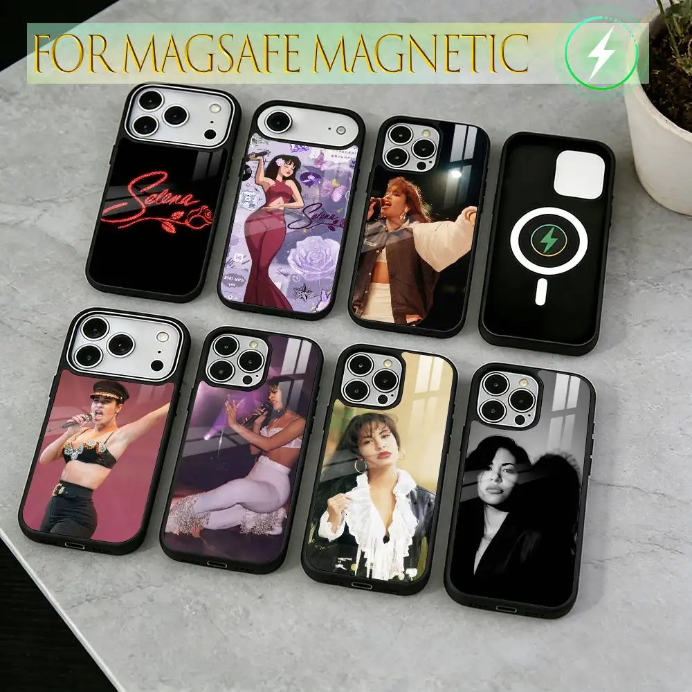 Selena Quintanilla Phone Case For iPhone17,16,15,14,13,12,11 Plus,Pro Magnetic For Magsafe Wireless Charging
Selena Quintanilla Phone Case For iPhone17,16,15,14,13,12,11 Plus,Pro Magnetic For Magsafe Wireless Charging