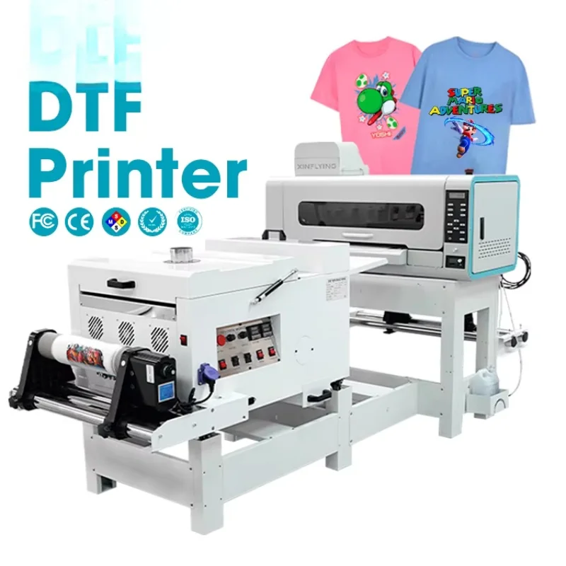 White ink hot stamping DTF offset hot stamping printer T-shirt printing machine Clothing digital heat transfer printer
White ink hot stamping DTF offset hot stamping printer T-shirt printing machine Clothing digital heat transfer printer