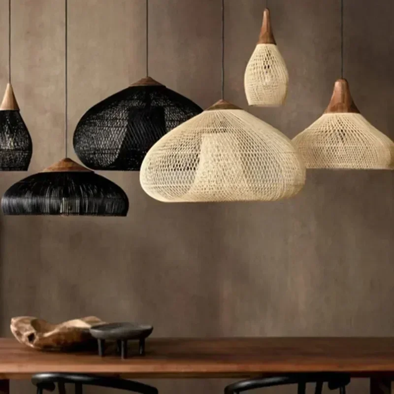 Kitchen Island Loft Dining Room Chandelier Designer Pendant Lamps Vintage Handmade Rattan Led Light Japanes Style Lighting
Kitchen Island Loft Dining Room Chandelier Designer Pendant Lamps Vintage Handmade Rattan Led Light Japanes Style Lighting