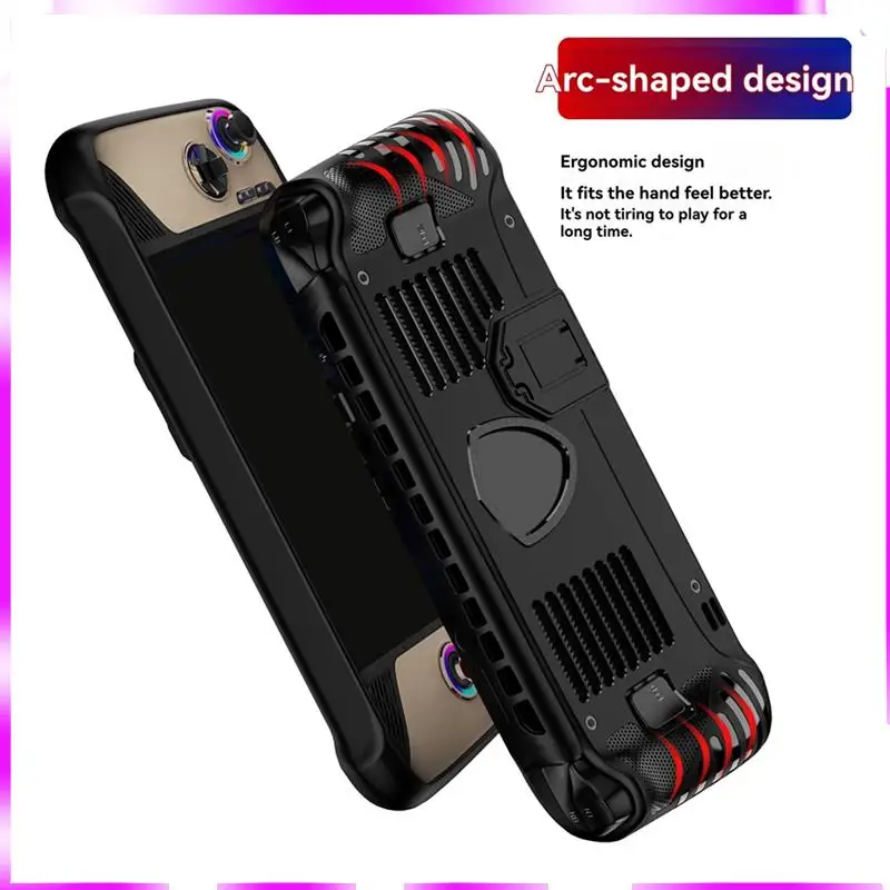 N98R для MSI Claw 8 AI + защитный чехол для портативной игровой консоли, мягкий чехол из ТПУ с подставкой, функциями защиты от царапин
N98R для MSI Claw 8 AI + защитный чехол для портативной игровой консоли, мягкий чехол из ТПУ с подставкой, функциями защиты от царапин