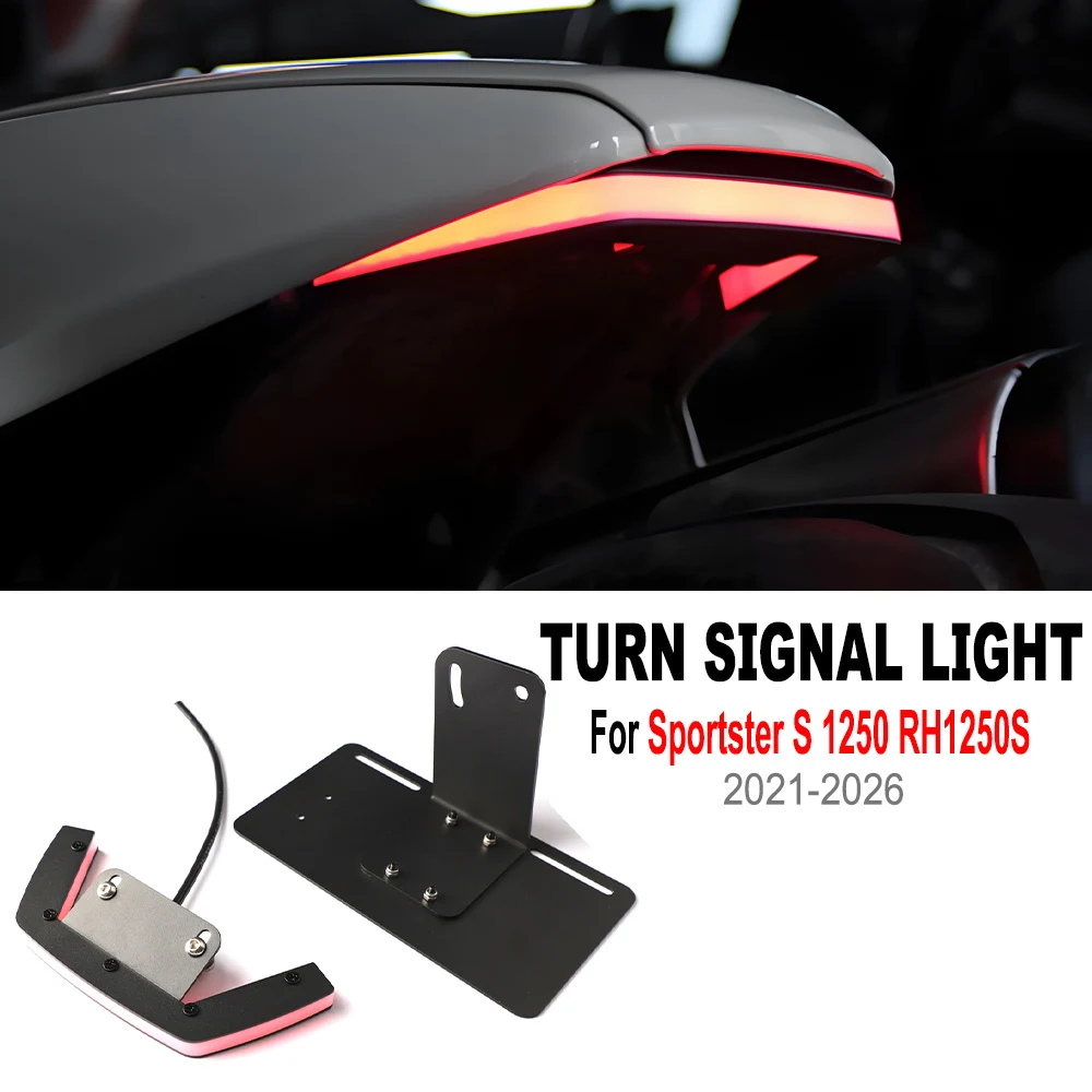 2021-2026 Rear LED Brake Turn Signal Tail Light Fender Eliminator For Harley Sportster S RH1250S New Motorcycle Tidy Tiallight
2021-2026 Rear LED Brake Turn Signal Tail Light Fender Eliminator For Harley Sportster S RH1250S New Motorcycle Tidy Tiallight 