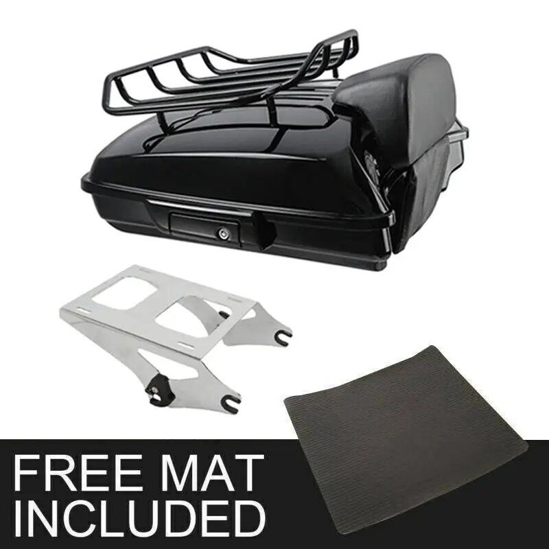 Motorcycle Razor Trunk Backrest Luggage Mount Rack For Harley Touring Tour Pack Electra Glide Road Glide Road King 2014-2023 18
Motorcycle Razor Trunk Backrest Luggage Mount Rack For Harley Touring Tour Pack Electra Glide Road Glide Road King 2014-2023 18