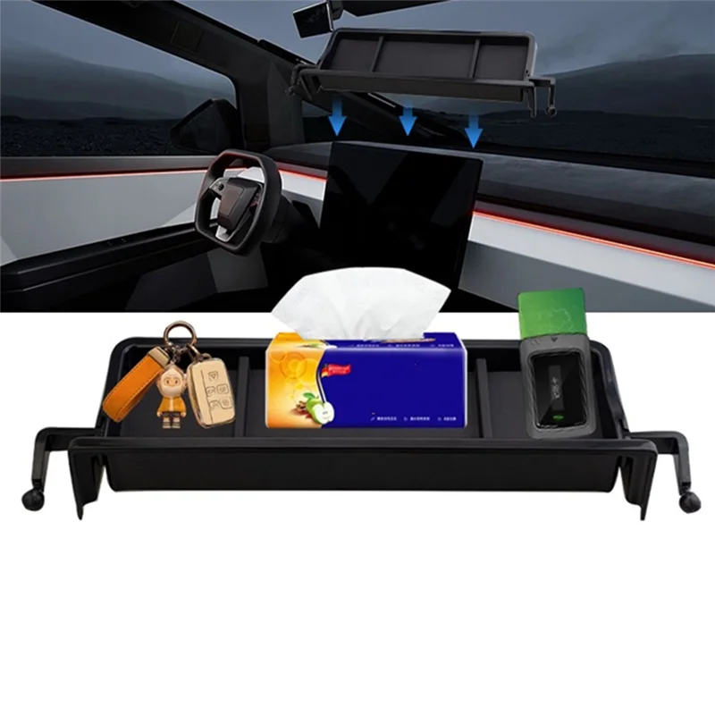 Precisionn Center Console Behind Screen Storage Box For Tesla Cybertruck 2024 Dashboard Tray Phone Holder Mount
Precisionn Center Console Behind Screen Storage Box For Tesla Cybertruck 2024 Dashboard Tray Phone Holder Mount