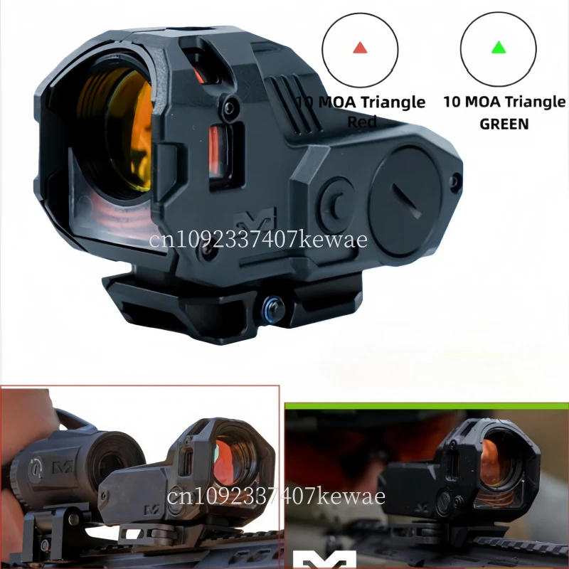 2025 NEW M22 PRO Real Fiber Optics Red Dot Sight Self-illuminated Reflex Sight 10 MOA Triangle Red/Green Reticle Rifle Scope
2025 NEW M22 PRO Real Fiber Optics Red Dot Sight Self-illuminated Reflex Sight 10 MOA Triangle Red/Green Reticle Rifle Scope