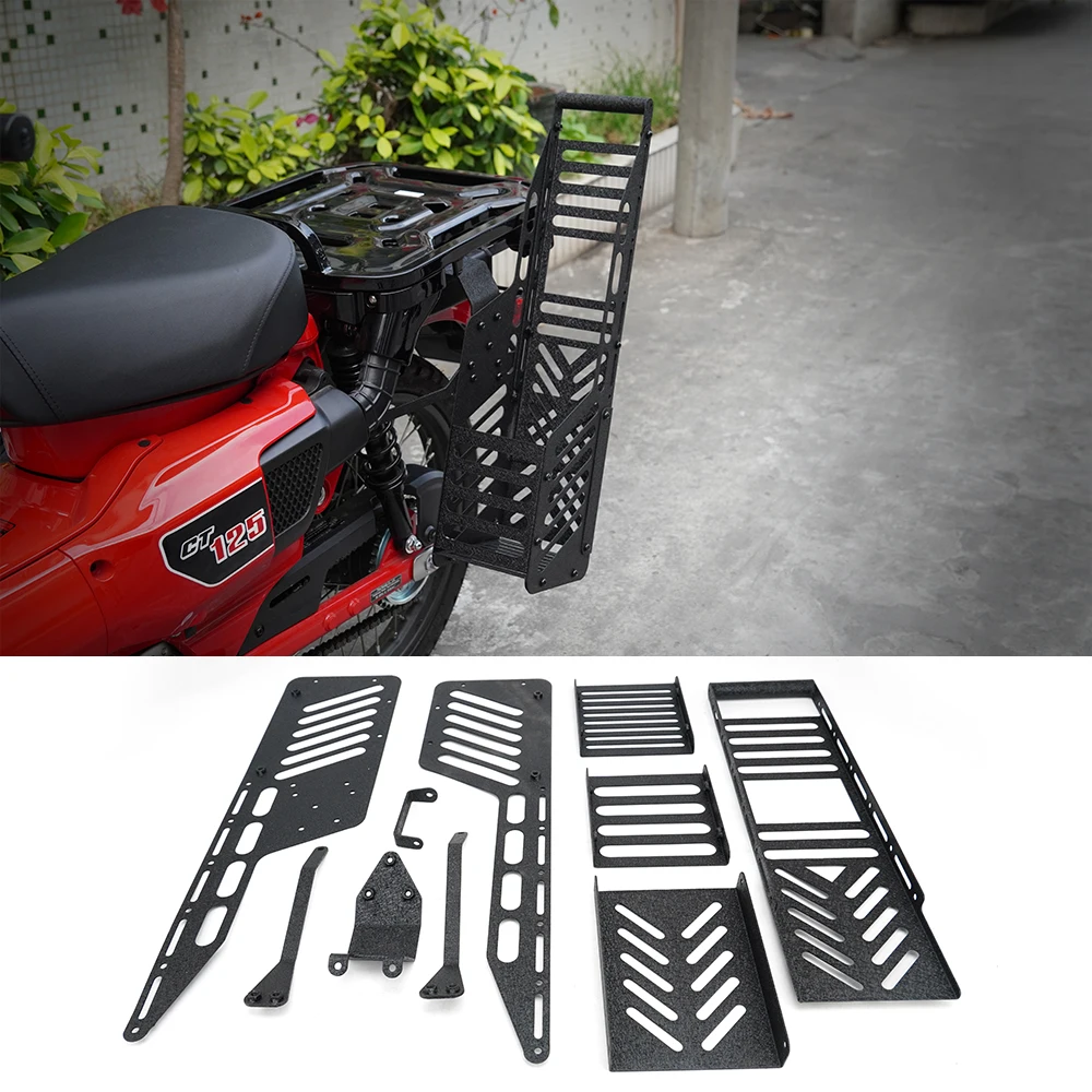 Motorcycle metal fishing rod holder compatible with HODNA Hunter Cub CT125 JA65, very suitable for friends who love fishing
Motorcycle metal fishing rod holder compatible with HODNA Hunter Cub CT125 JA65, very suitable for friends who love fishing